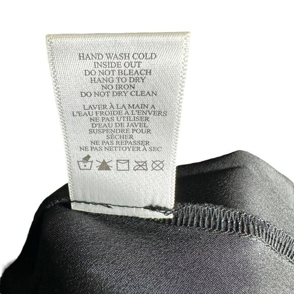 A.L.C. Metallic Silver Kristo Pleated Wrap Midi Dress 0 - Picture 10 of 11